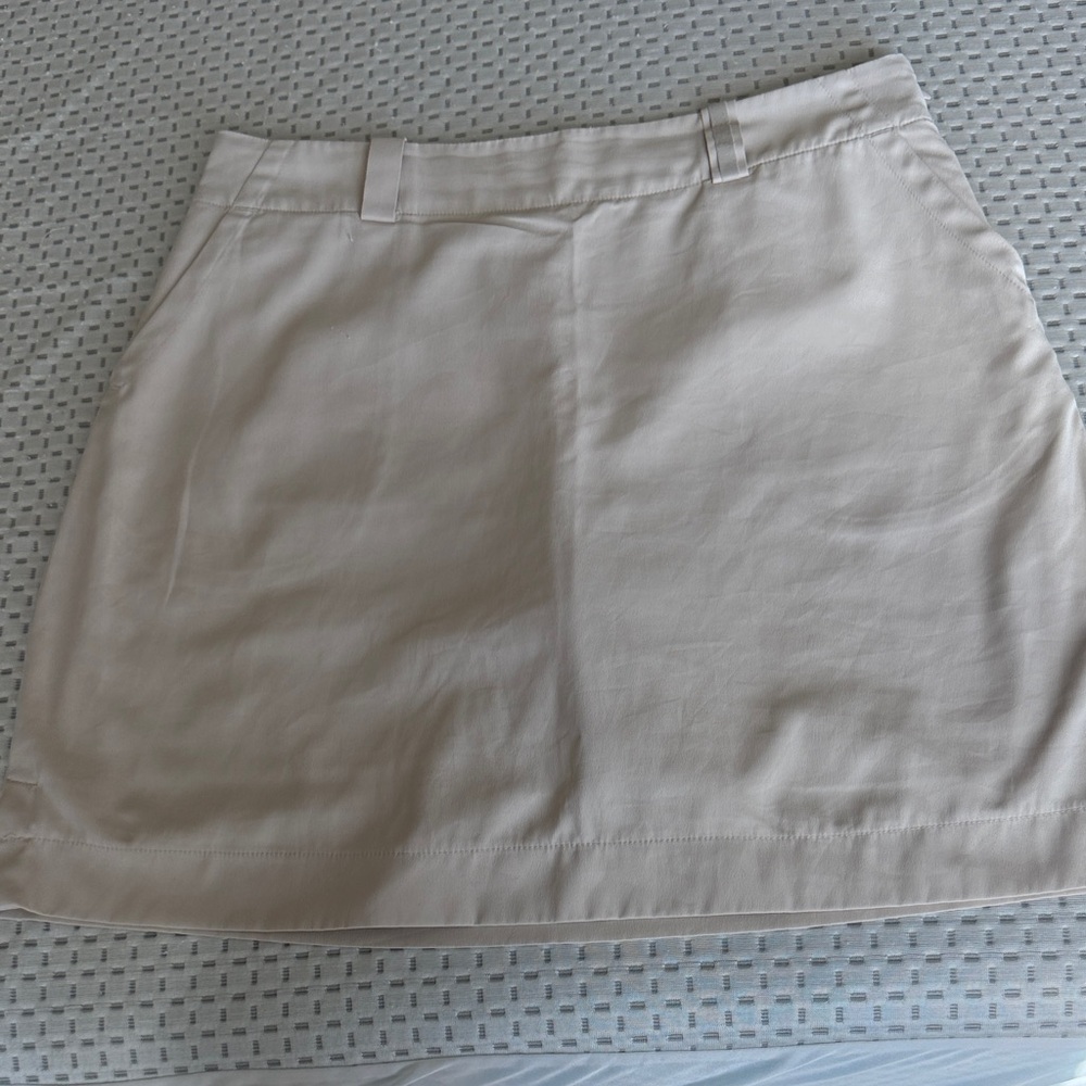 Nike Cream Golf Skirt